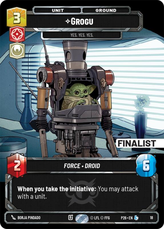 Grogu - Yes. Yes. Yes. (Finalist)