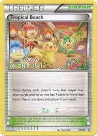 Tropical Beach card