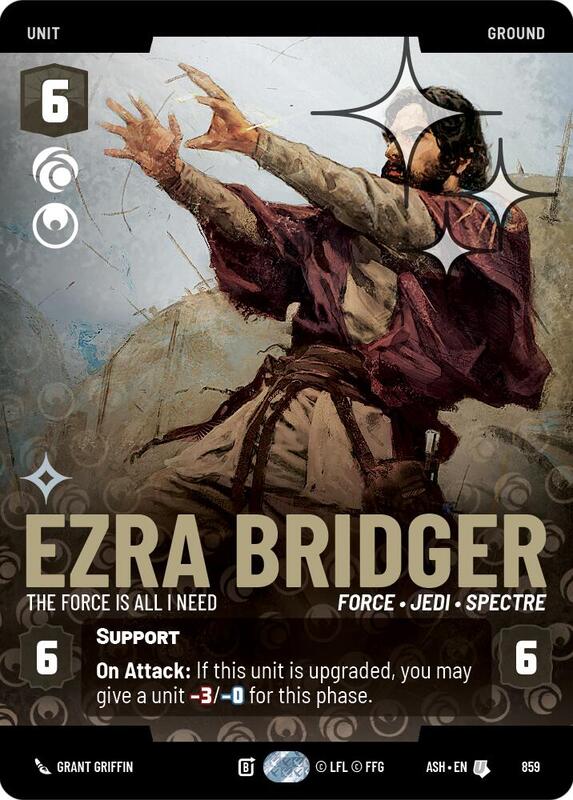 Ezra Bridger - The Force is All I Need (Prestige Foil)