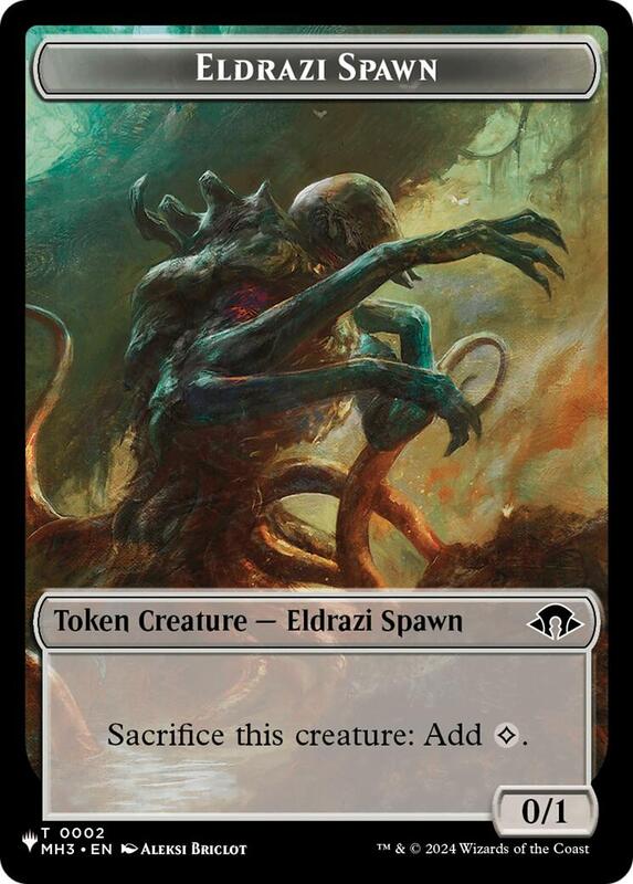 Eldrazi Spawn (MH3) // Rat (WOE) Double-Sided Token