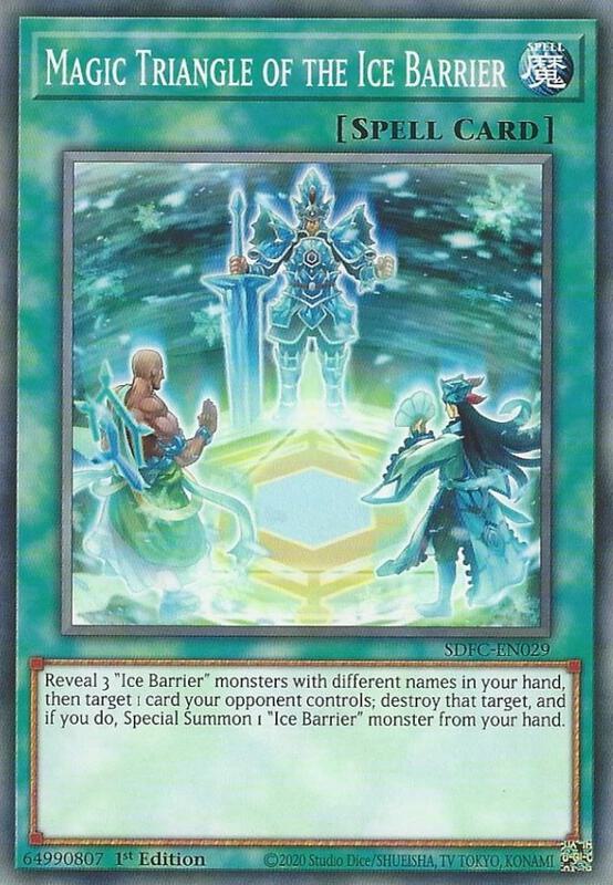 Magic Triangle of the Ice Barrier