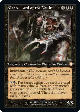 Geth, Lord of the Vault (Retro Frame)