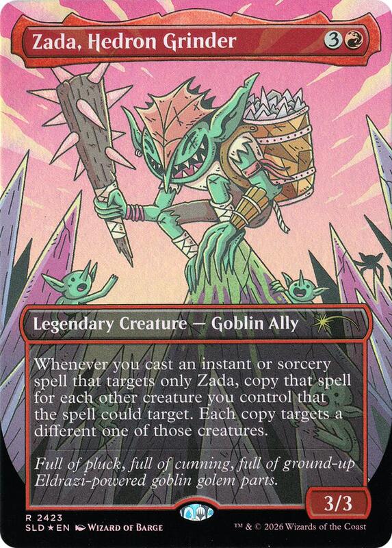 Zada, Hedron Grinder (Display Commander) - Thick Stock