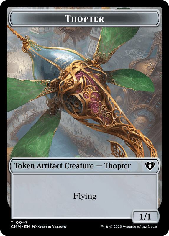 Thopter // Phyrexian Germ Double-Sided Token