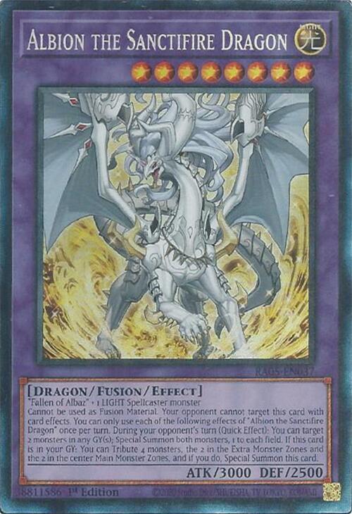 Albion the Sanctifire Dragon (PCR)