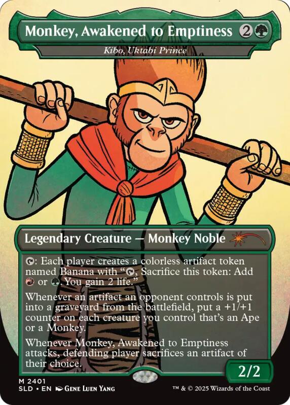 Monkey, Awakened to Emptiness - Kibo, Uktabi Prince