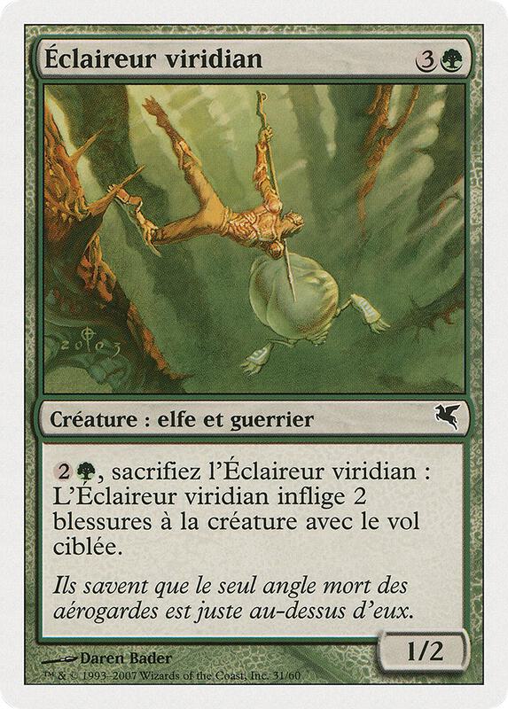 Viridian Scout (French) - "Éclaireur viridian"