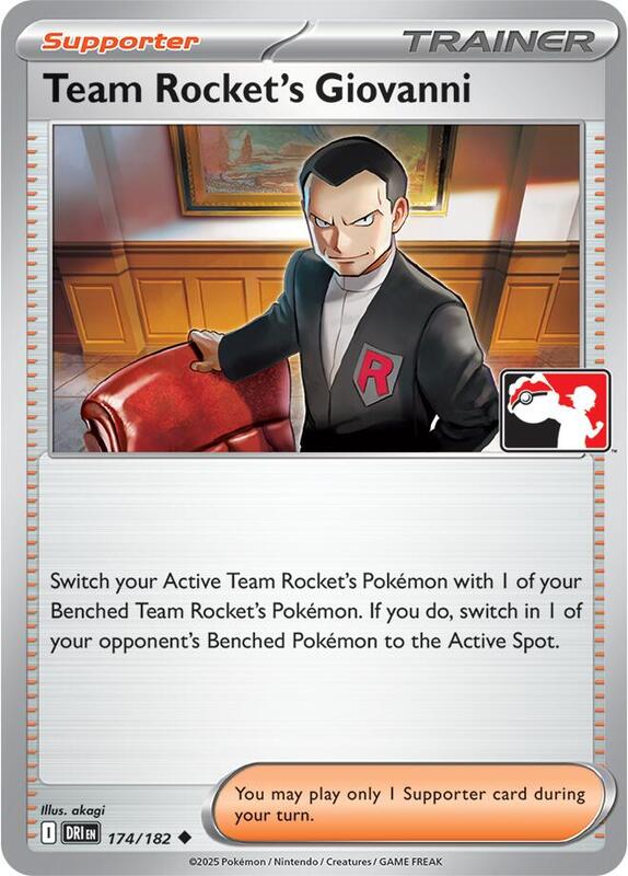 Team Rocket's Giovanni - 174/182