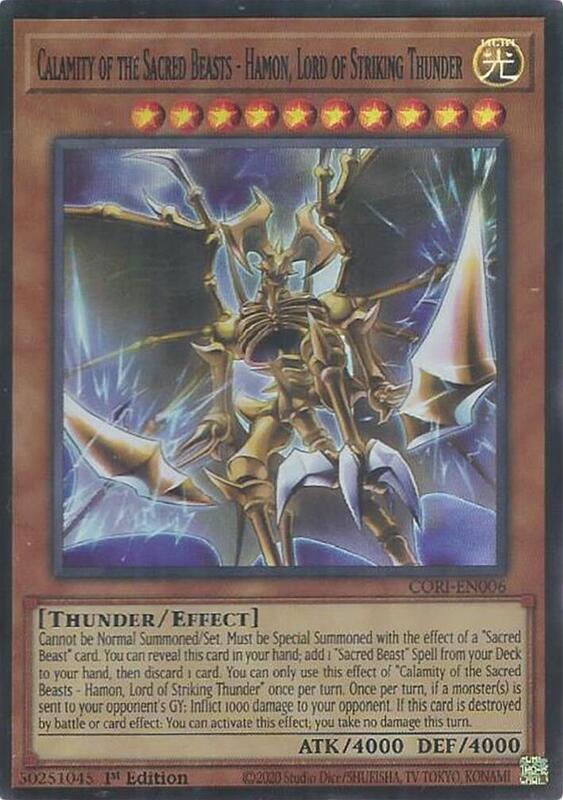 Calamity of the Sacred Beasts - Hamon, Lord of Striking Thunder