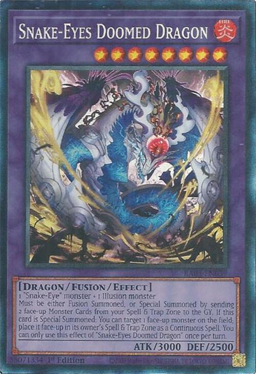 Snake-Eyes Doomed Dragon (PCR)
