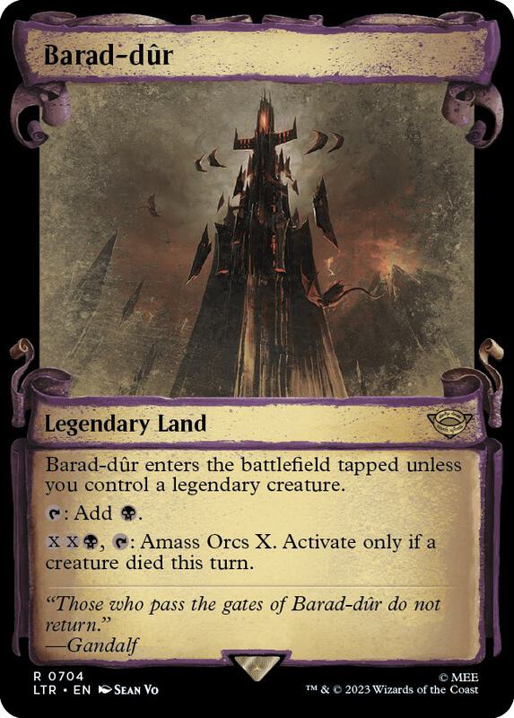 Barad-dur (Showcase Scrolls)