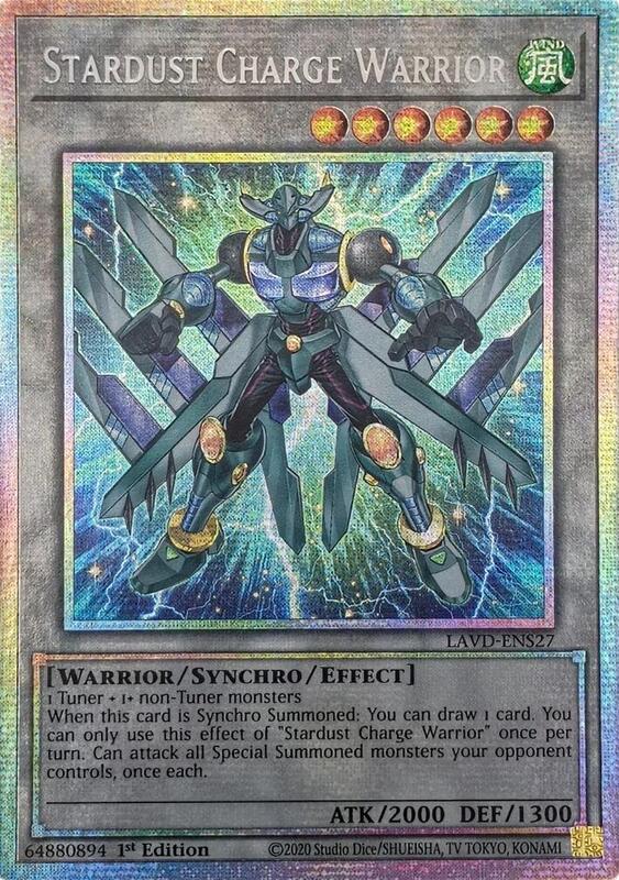 Stardust Charge Warrior (Starlight Rare)