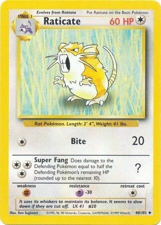 Raticate card