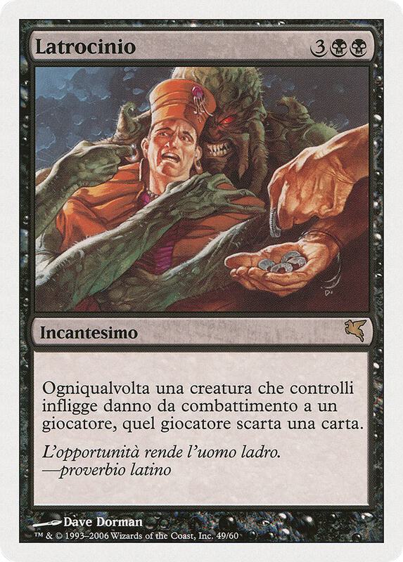 Larceny (Italian) - "Latrocinio"