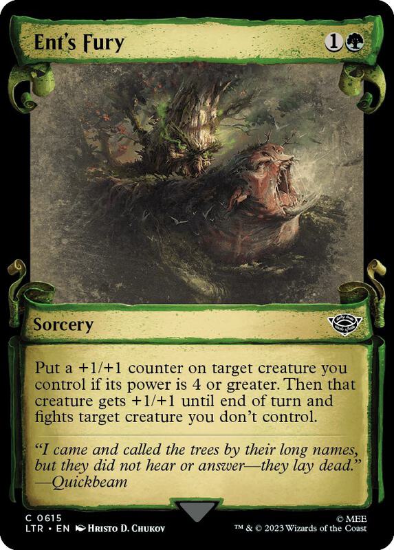 Ent's Fury (Showcase Scrolls)