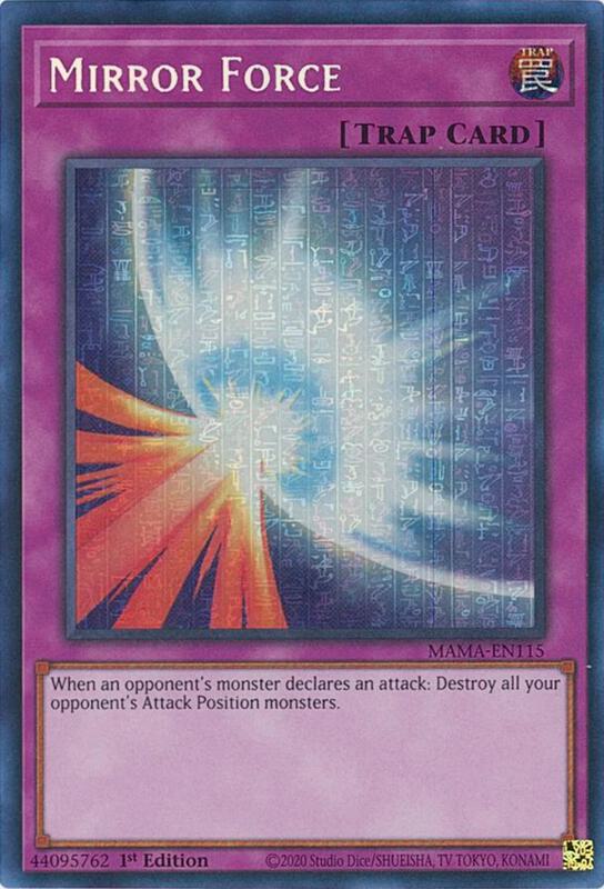 Mirror Force (Secret Pharaoh's Rare)