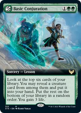 Basic Conjuration (Extended Art)