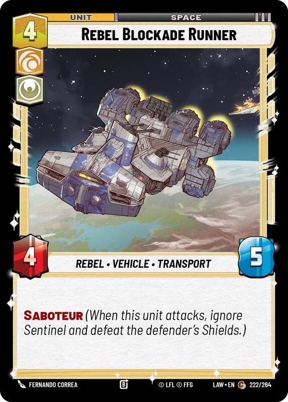 Rebel Blockade Runner