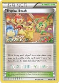 Tropical Beach card