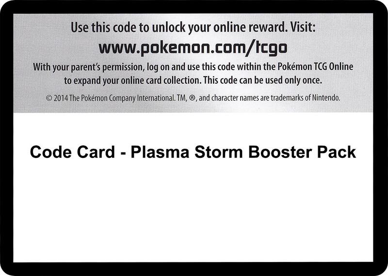 Code Card - Plasma Storm Booster Pack