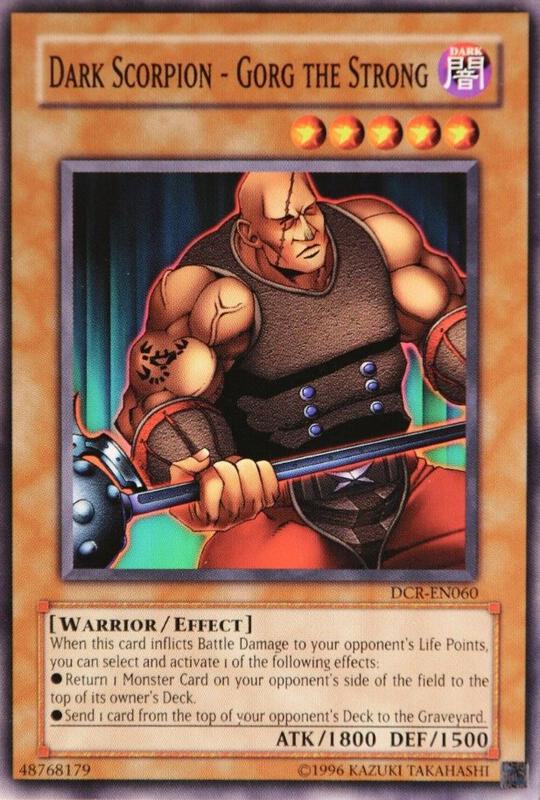 Dark Scorpion - Gorg the Strong