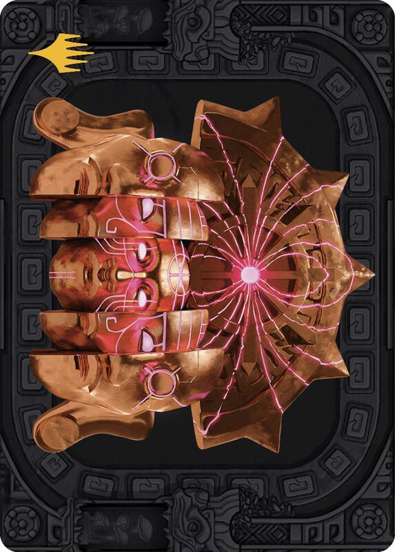 Ojer Taq, Deepest Foundation Art Card (56/81) (Gold-Stamped Planeswalker Symbol)