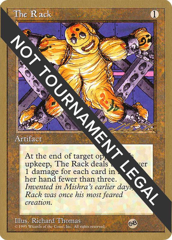 The Rack - 1996 Leon Lindback (4ED) (SB)