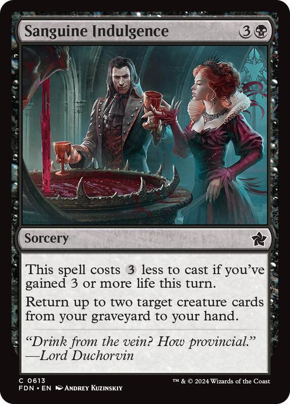 Sanguine Indulgence