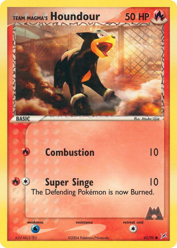 Team Magma's Houndour - 62/95