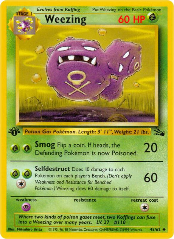 Weezing card