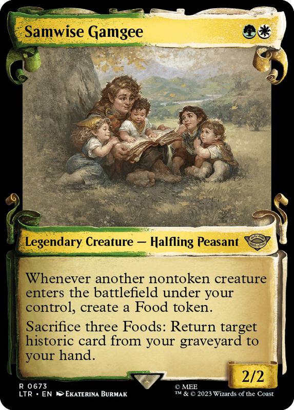 Samwise Gamgee (Showcase Scrolls)