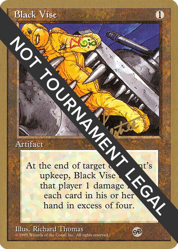 Black Vise - 1996 Bertrand Lestree (4ED) (SB)