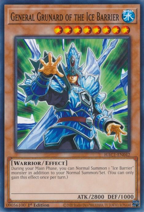 General Grunard of the Ice Barrier
