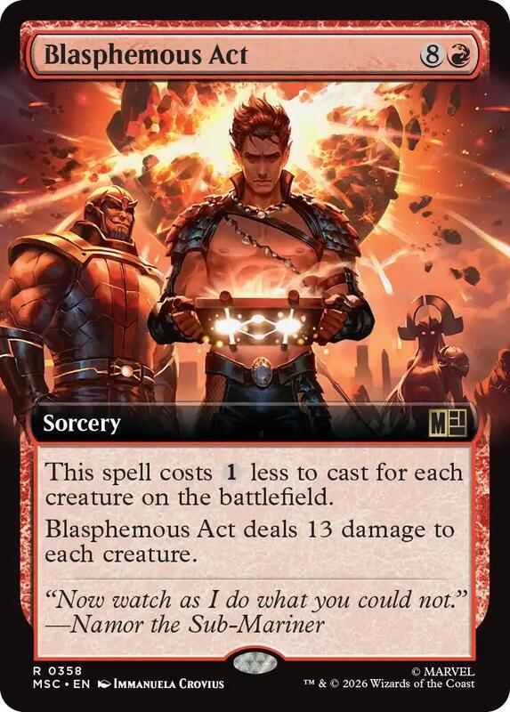 Blasphemous Act (Extended Art)