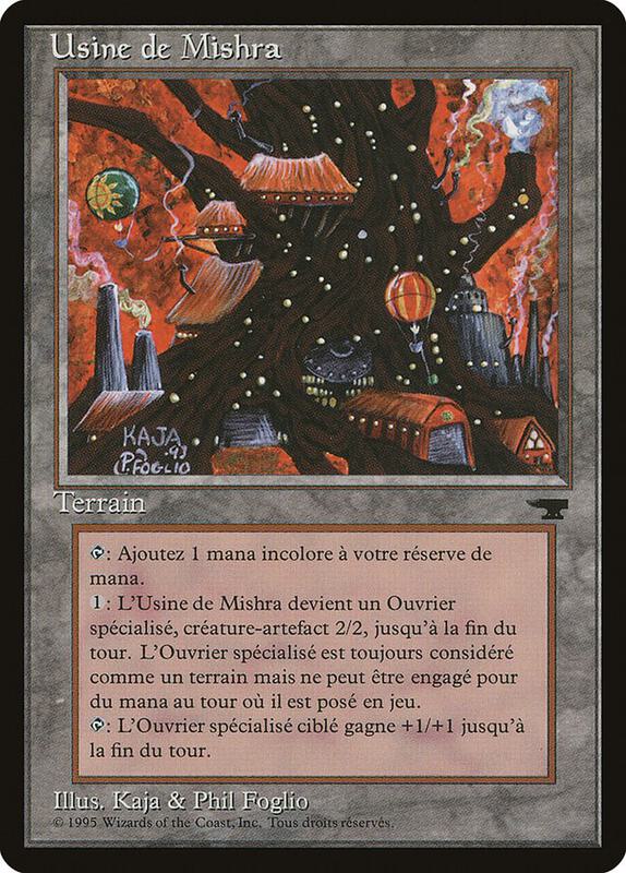 Mishra's Factory (French) - "Usine de Mishra"