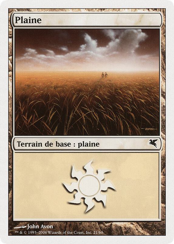 Plains (French) - "Plaine" (G21)