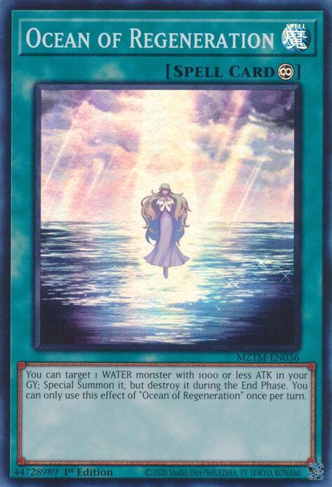 Ocean of Regeneration