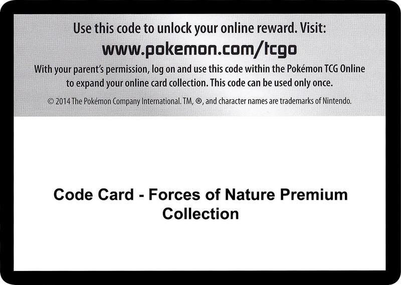 Code Card - Forces of Nature Premium Collection