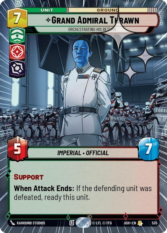 Grand Admiral Thrawn - Orchestrating His Return (Hyperspace Foil)
