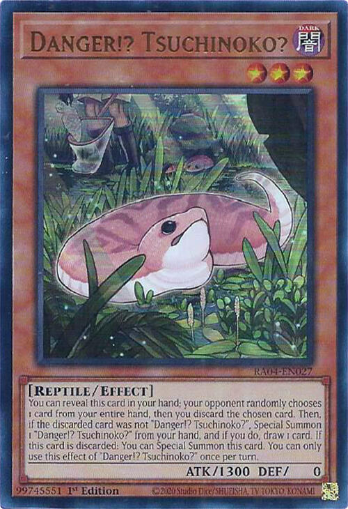 Danger!? Tsuchinoko? (UR)