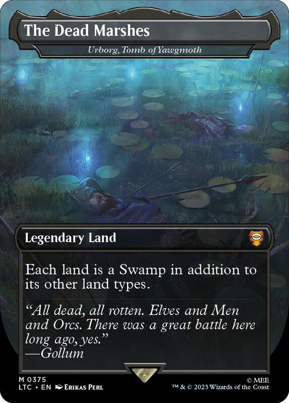 The Dead Marshes - Urborg, Tomb of Yawgmoth (Borderless)