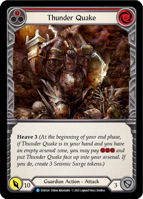 Thunder Quake (Red)
