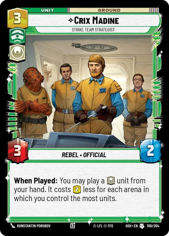 Crix Madine - Strike Team Strategist
