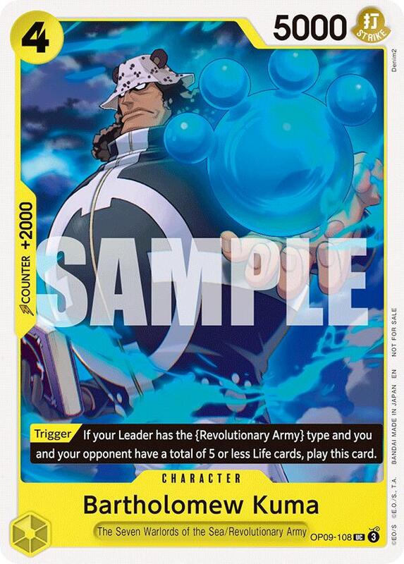 Bartholomew Kuma (Tournament Pack 2025 Vol. 4)