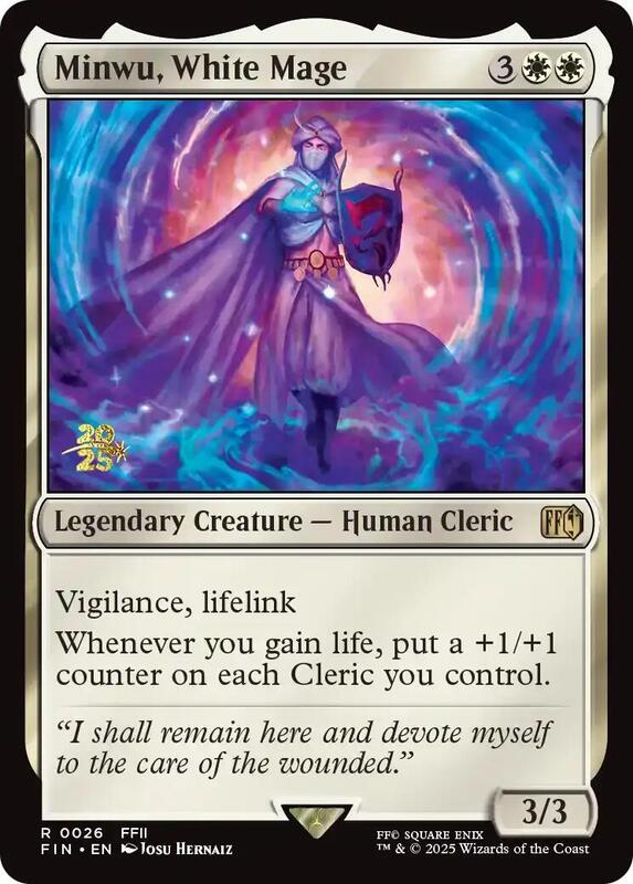 Minwu, White Mage