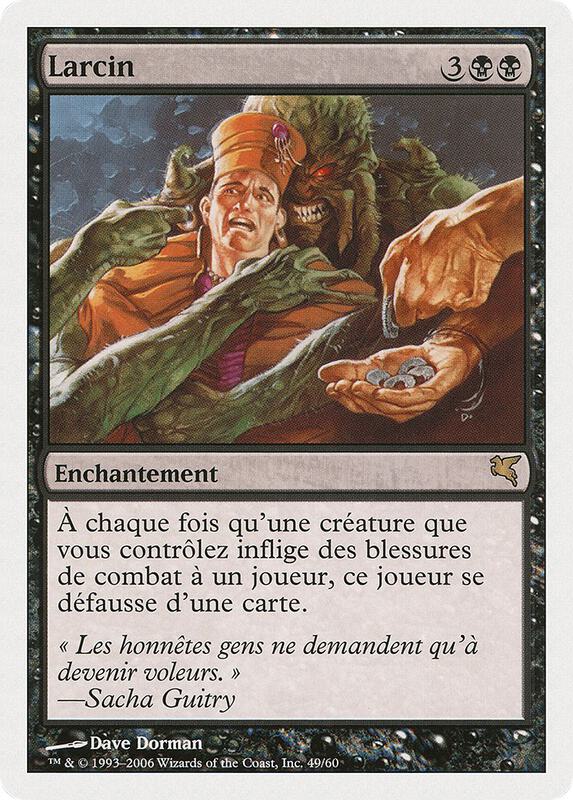 Larceny (French) - "Larcin"