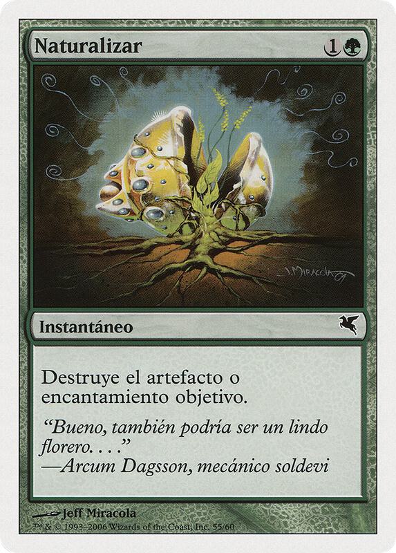 Naturalize (Spanish) - "Naturalizar"