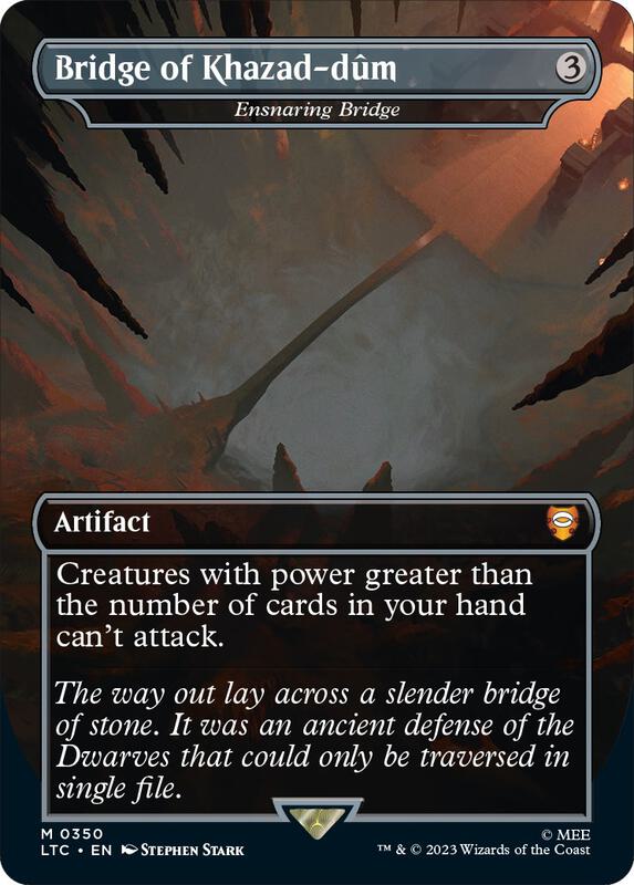 Bridge of Khazad-dum - Ensnaring Bridge (Borderless)