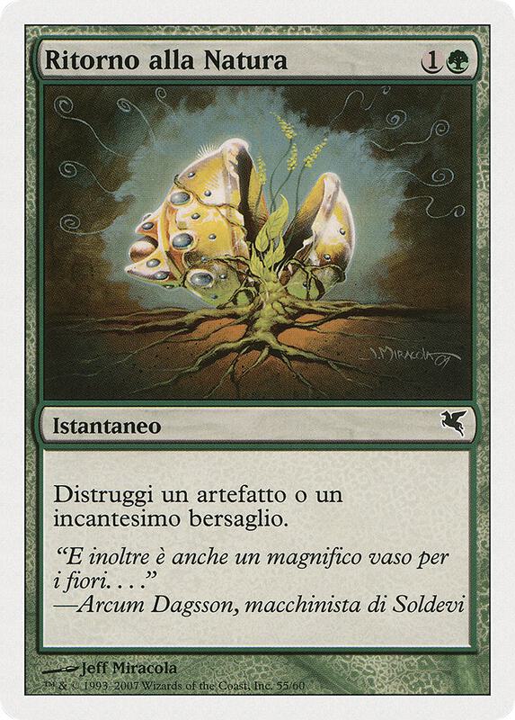 Naturalize (Italian) - "Ritorno alla Natura"