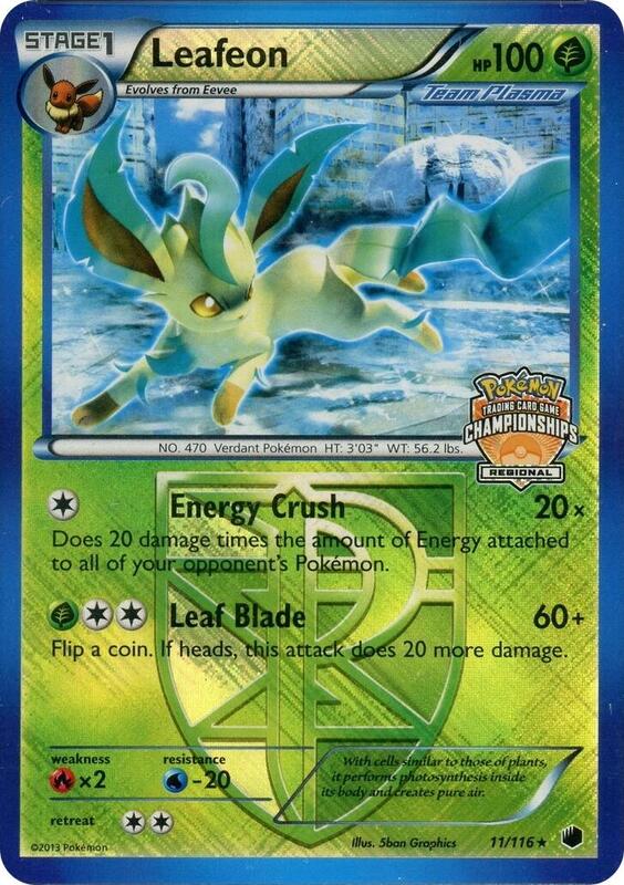 Leafeon - 11/116 (Regional Championship Promo)